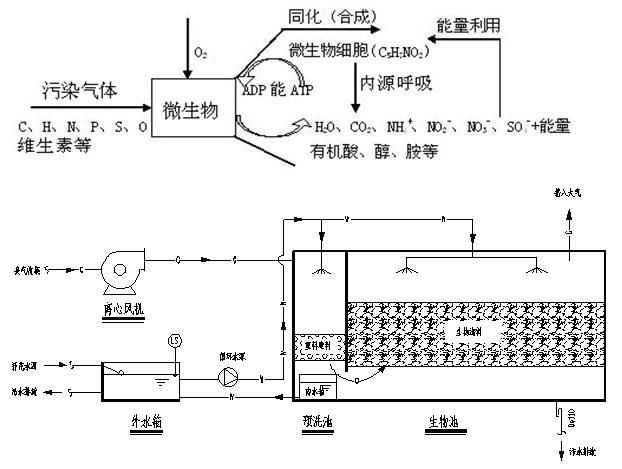 生物过滤除臭装置