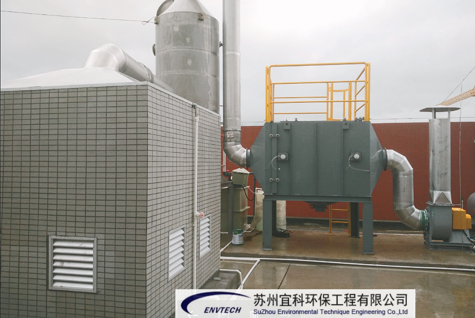 电池拆解房废气处理工程